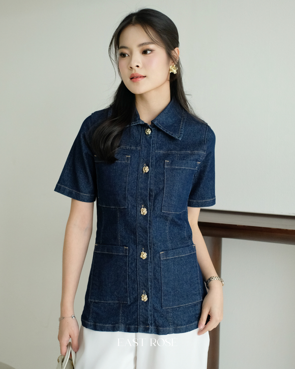 Shea Denim Top