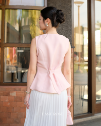 Velour Tweed Top