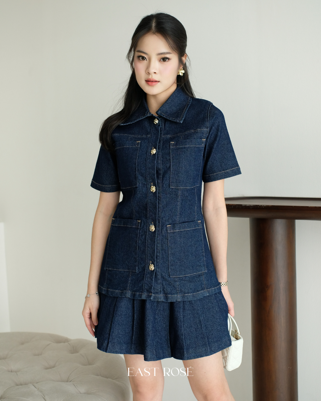 Shea Denim Top