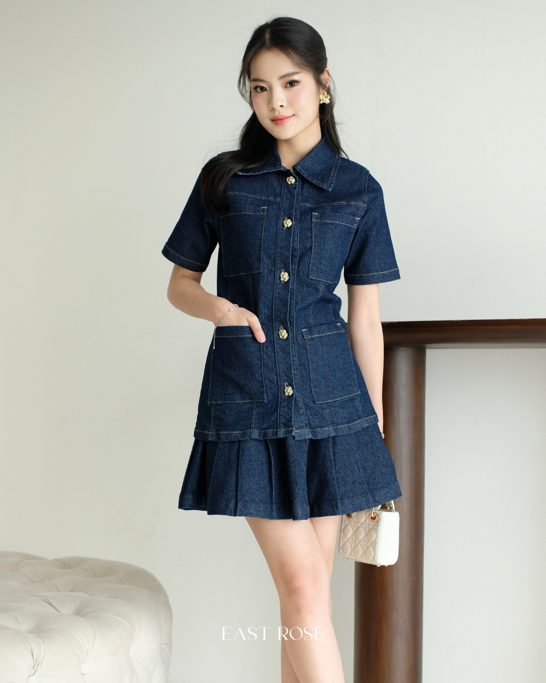 Shea Denim Top