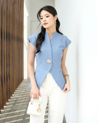 Kai Tweed Top