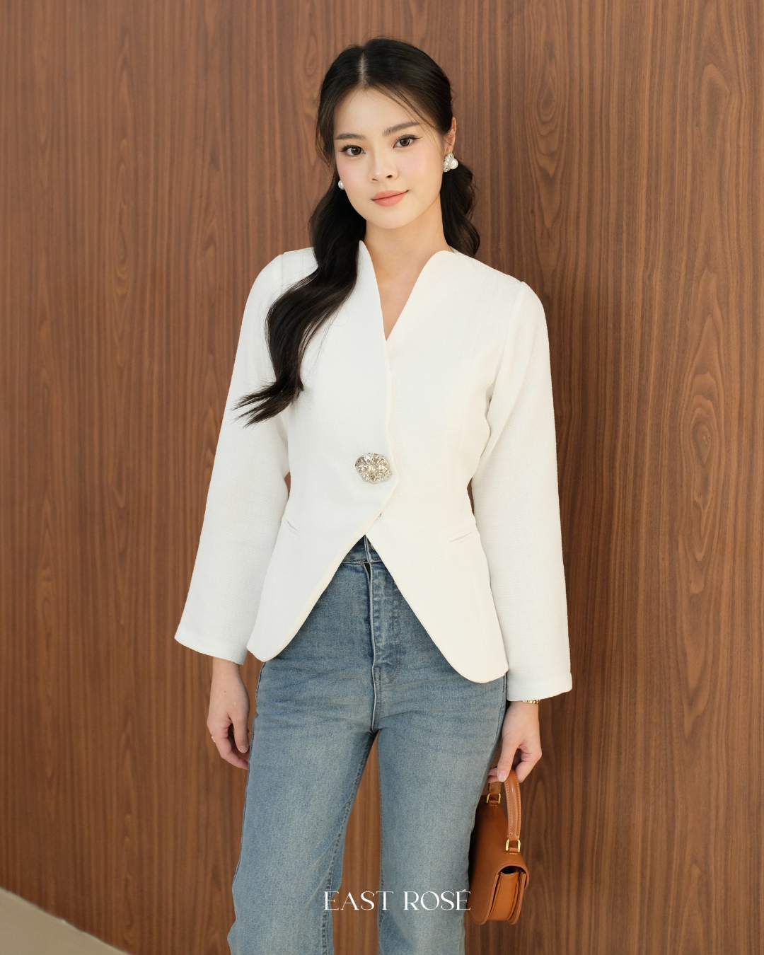 Bridget Tweed Top